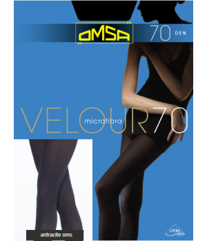 Omsa Колготки Velour 70 Antracite 2