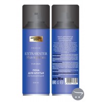 Organic Men ПЕНА ДЛЯ БРИТЬЯ ОХЛАЖДАЮЩАЯ «EXTRAWATER», 200 мл