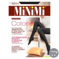 Minimi Колготки COTONE 250 Nero 3