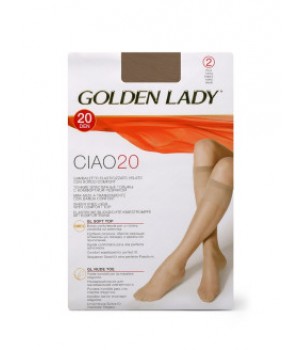Golden Lady Ciao 20 (гольфы - 2 пары) Nero 0