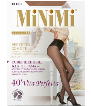 Minimi Колготки VITA PERFETTA 40 (утяжка талии) Nero 2