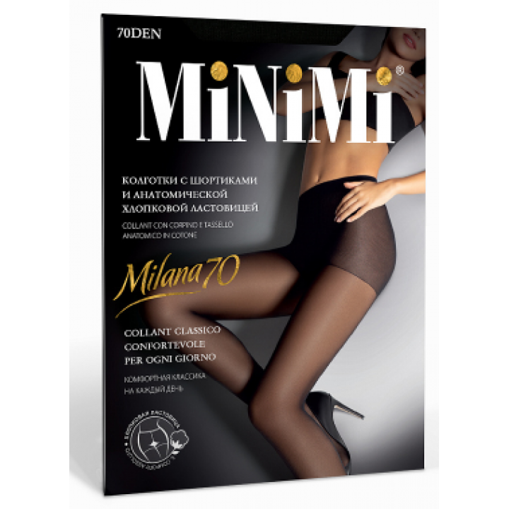 Minimi Колготки MILANA 70 (шортики) Daino 2