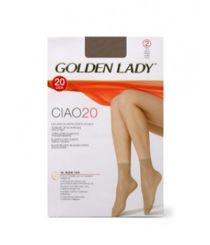 Golden Lady Ciao 20 (носки - 2 пары) Nero 0