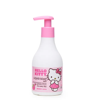 Понти Парфюм Hello Kitty LIQUID SOAP SOFT детское жидкое мыло для рук и тела for every day Berry Kiss