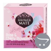 Shower Mate Мыло косметическое "Розовое" 100 г