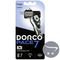 DORCO PACE 7  NEW (станок + 2 кассеты), система с 7 лезвиями