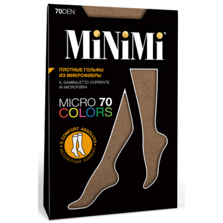 Minimi MICRO COLORS 70 гольфы Fumo 0