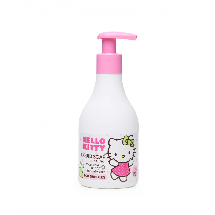 Понти Парфюм Hello Kitty LIQUID SOAP NEUTRAL жидкое мыло для детей for daily care Eco Bubbles