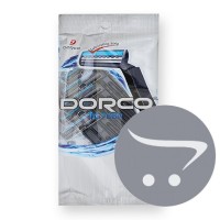 DORCO Одноразовый бритвенный станок 6 шт.TG 708NV-6P/TG708N(5+1)/TG 708-6P