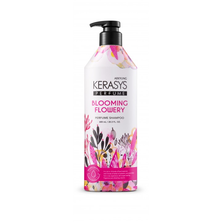 Kerasys Perfumed Line Шампунь для волос "Blooming & Flowery" 600 мл