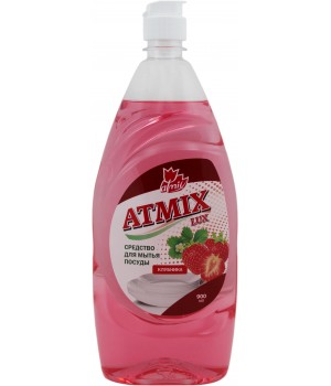 ATMIX LUX Средство моющее 0.9л для посуды клубника