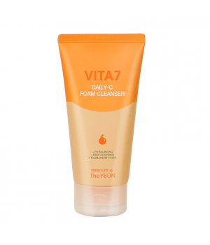 TheYEON Пенка для умывания - Vita7 daily-C foam cleanser, 150мл