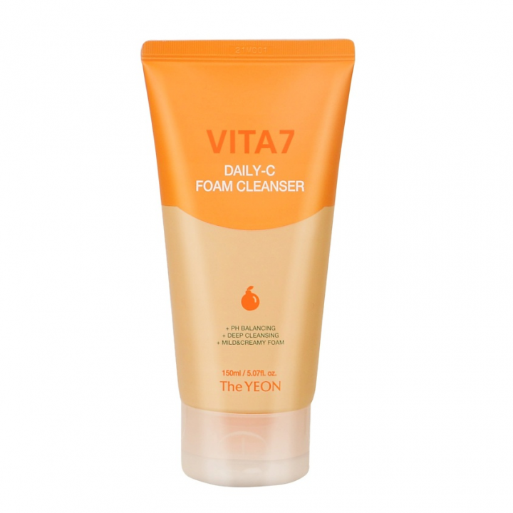 TheYEON Пенка для умывания - Vita7 daily-C foam cleanser, 150мл