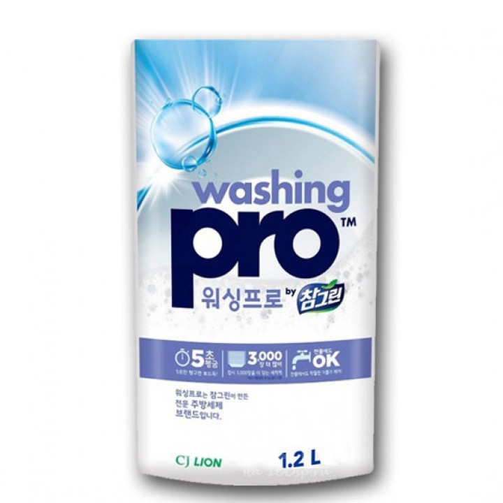 LION Средство для мытья посуды Washing Pro 1200мл