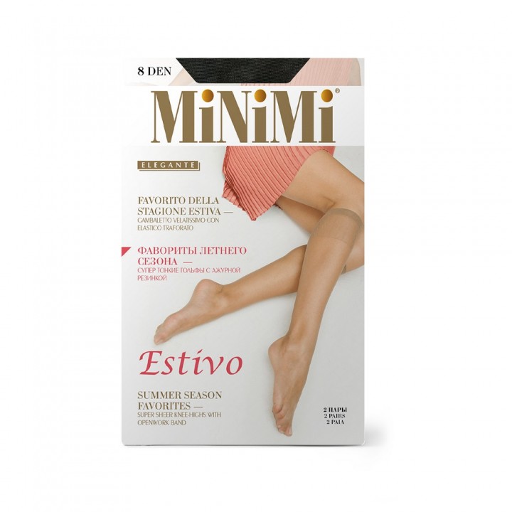 Minimi Гольфы ESTIVO 8 (2 пары) Daino 0