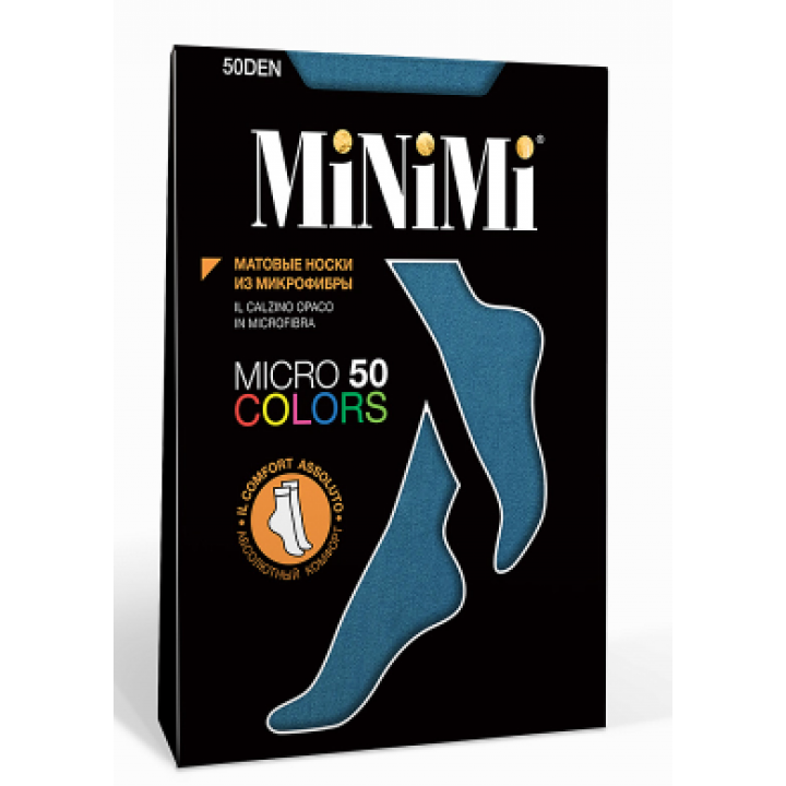 Minimi MICRO COLORS 50 носки Moka 0