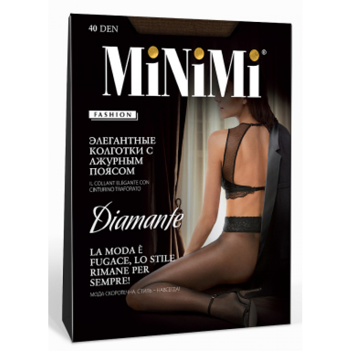 Minimi Колготки DIAMANTE 40 Caramello 4