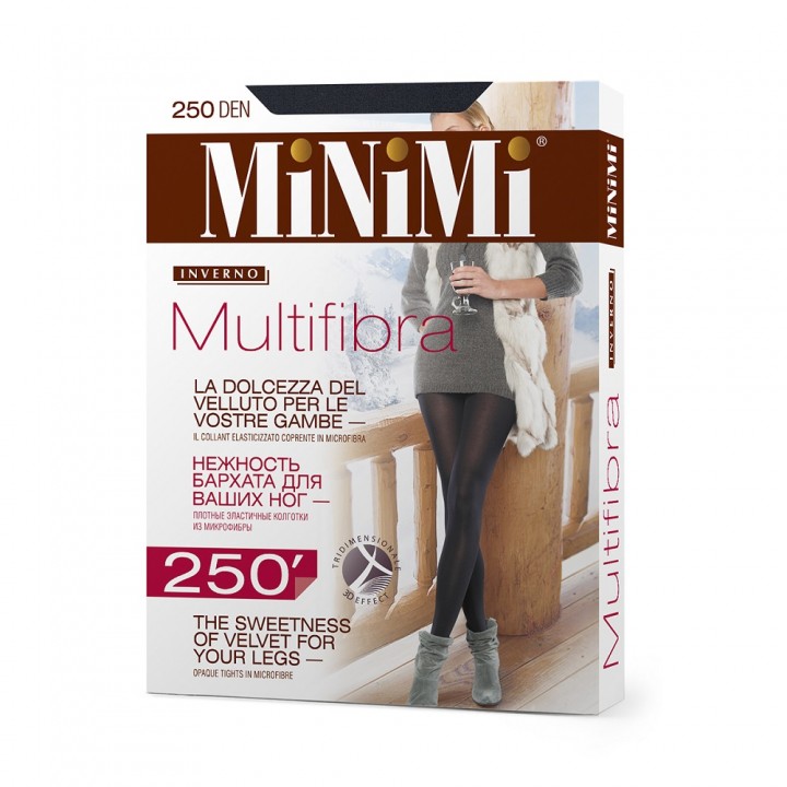 Minimi Колготки MULTIFIBRA 250 Nero 4