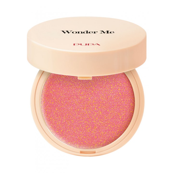 PUPA Румяна для лица WONDER ME BLUSH тон 001 Заинтересуй меня